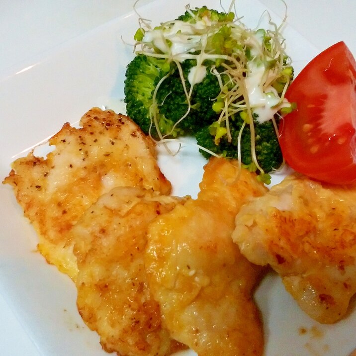 ふんわり美味しい!マヨネーズ入りピカタ♪